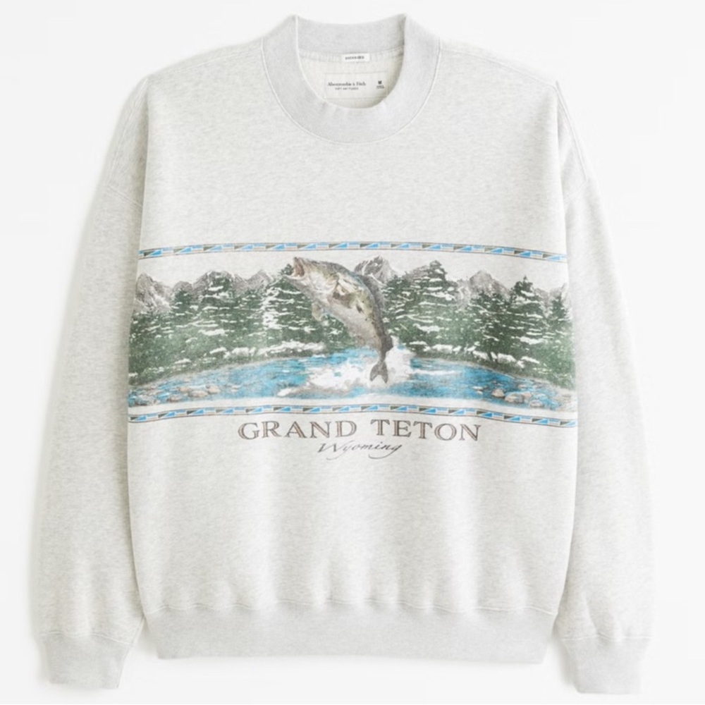 ISO Grand Teton Abercrombie Crewneck/Sweatshirt!!!